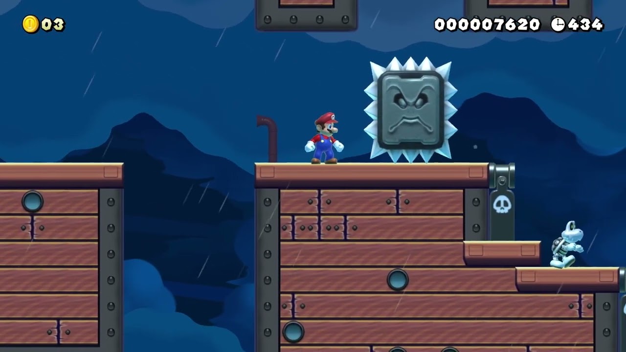 Boarding The Airship by br06 🍄 Super Mario Maker 2 ✹Switch✹ #boj