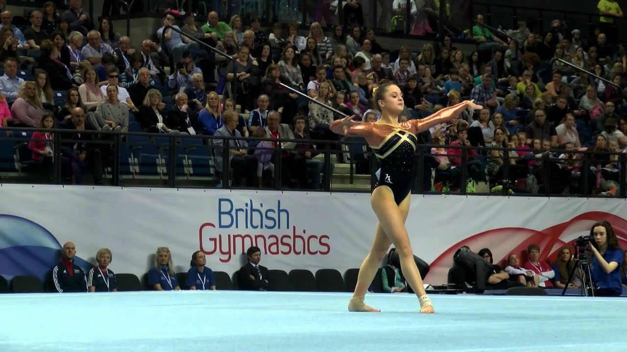 Angel Romaeo - Floor - 2015 British Gymnastics Championships - Apparatus Finals
