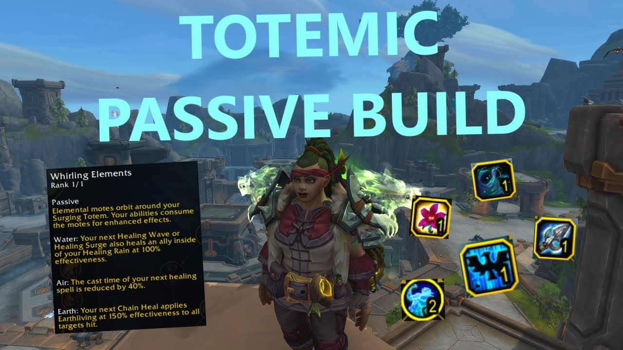 TOTEMIC Passive Healing Build!!