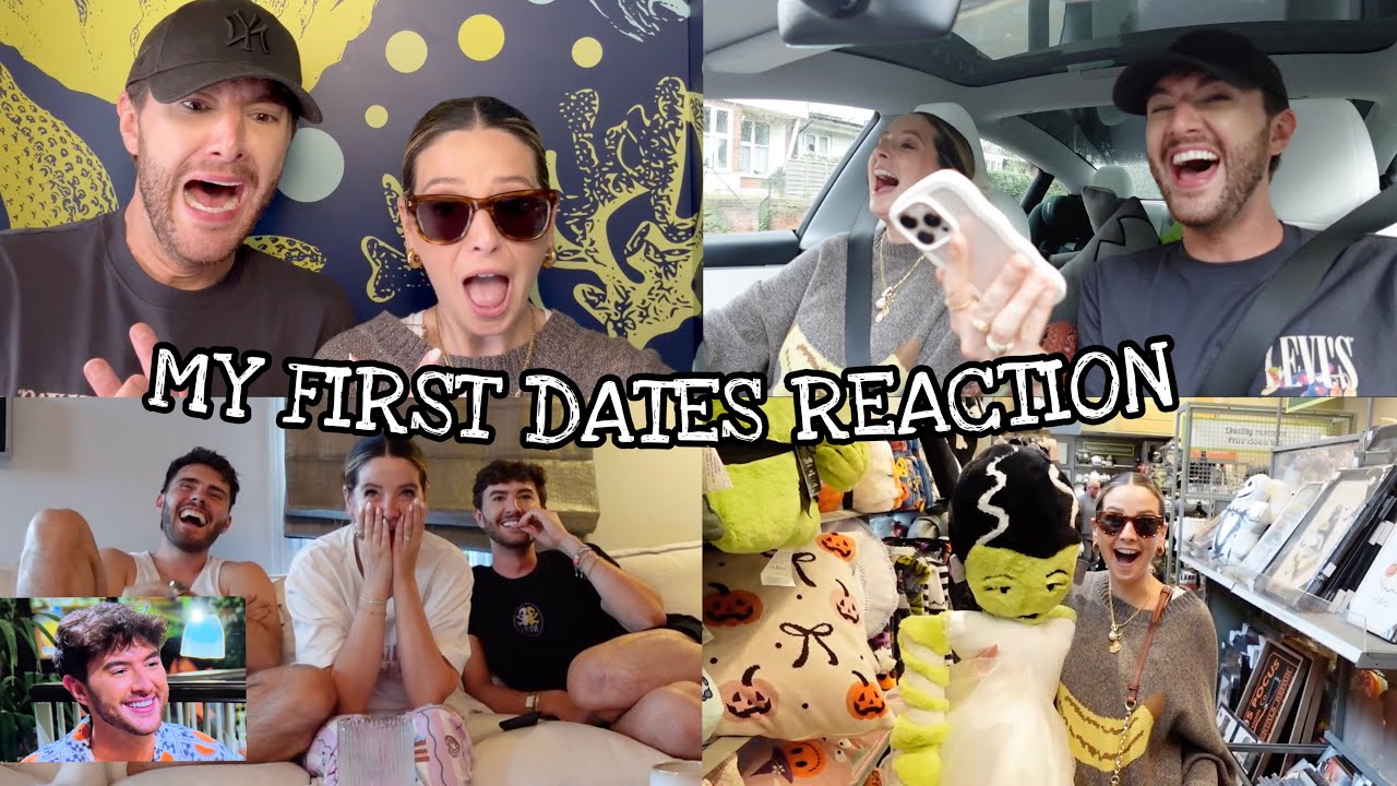 My FIRST DATES Reaction & Mark & Zoe Halloween Shopping xxx