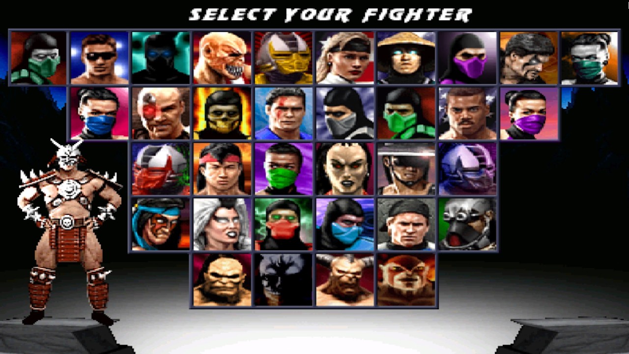 Mortal Kombat Trilogy (MK Komplete Edition) Shao Kahn Gameplay Playthrough