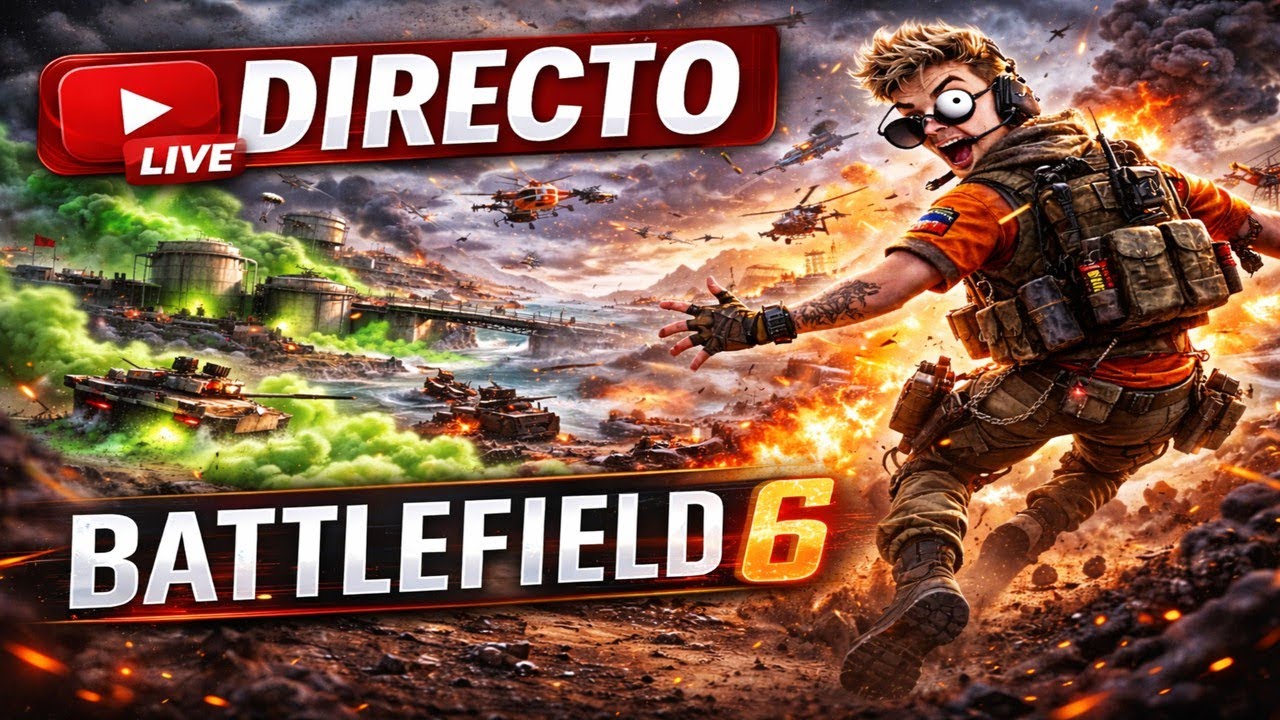 🔥 BATTLEFIELD 6 EN DIRECTO | Guerra total y acción sin parar 💥