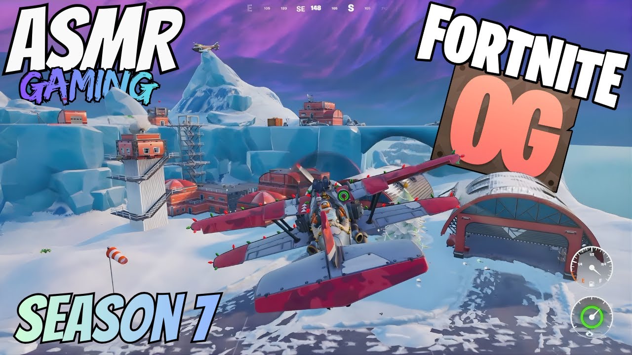 Оригинальный одиночный матч 7-го сезона Fortnite | Расслабляющий мягкий шепот ASMR, приятное пока...