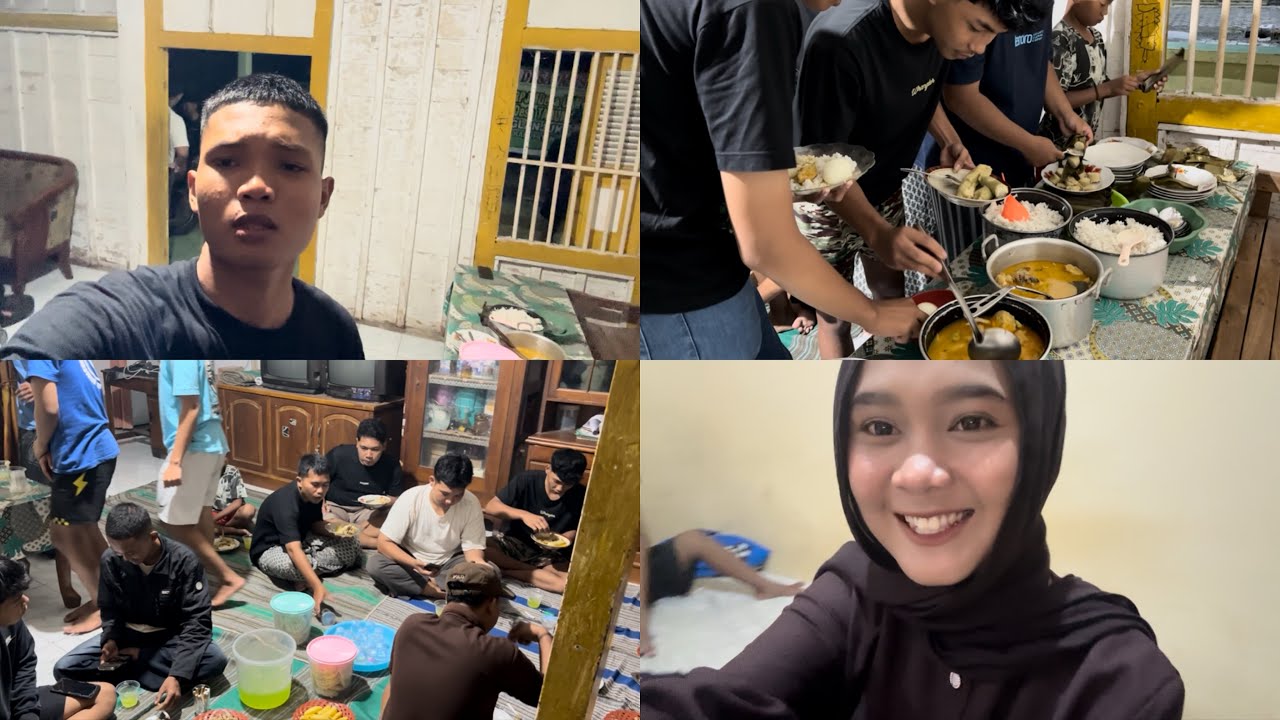 BUKA PUASA PERTAMA MEL BERSAMA KELUARGA MAS PACAR-bahaya iki pacare mel wes wani ngevlog dewe🤭🤣🥰😍❤️