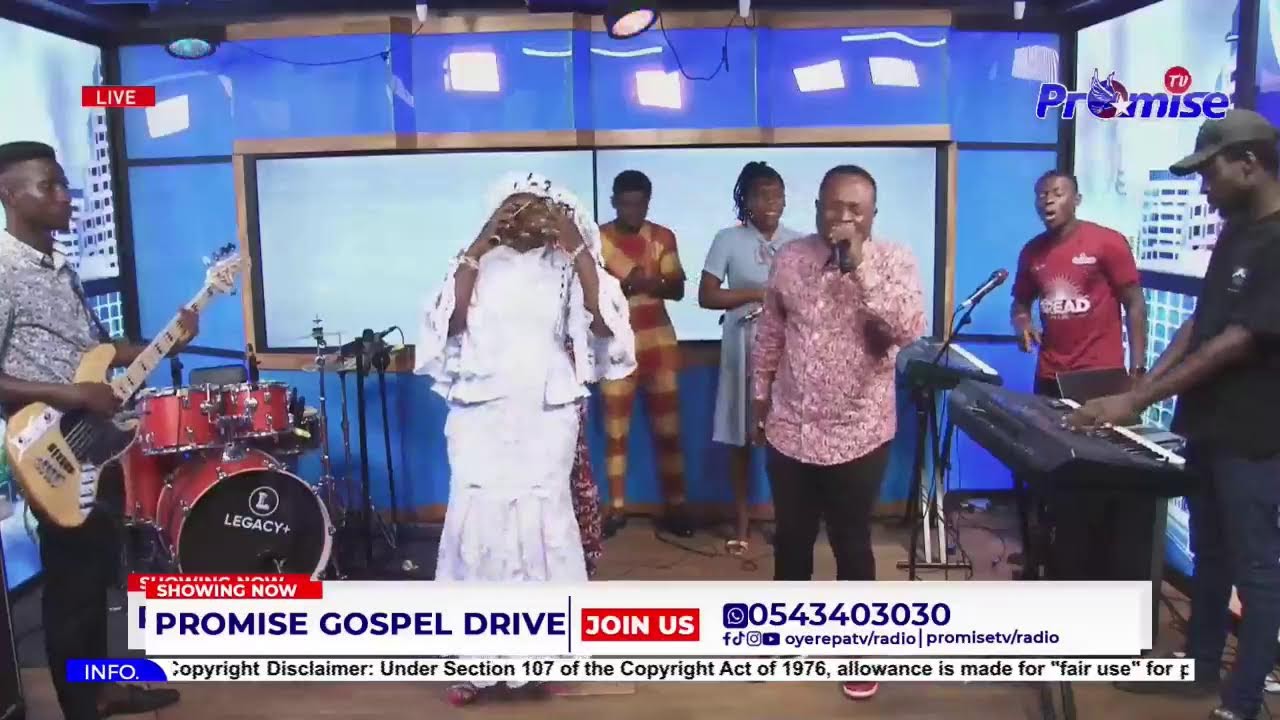 Promise Gosple Drive is live with De Grand Fada Someso on Promise Radio/Tv. || 26-01-2026