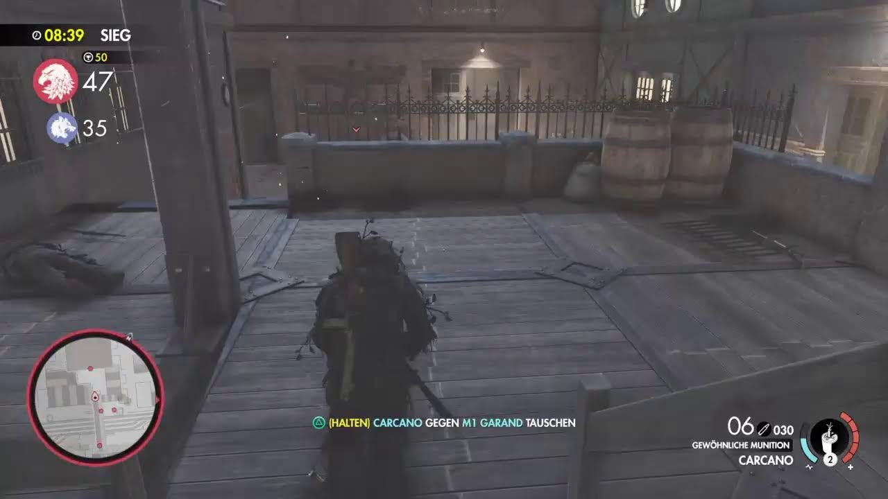 Sniper Elite 4 / JUBA / Carcano Moments