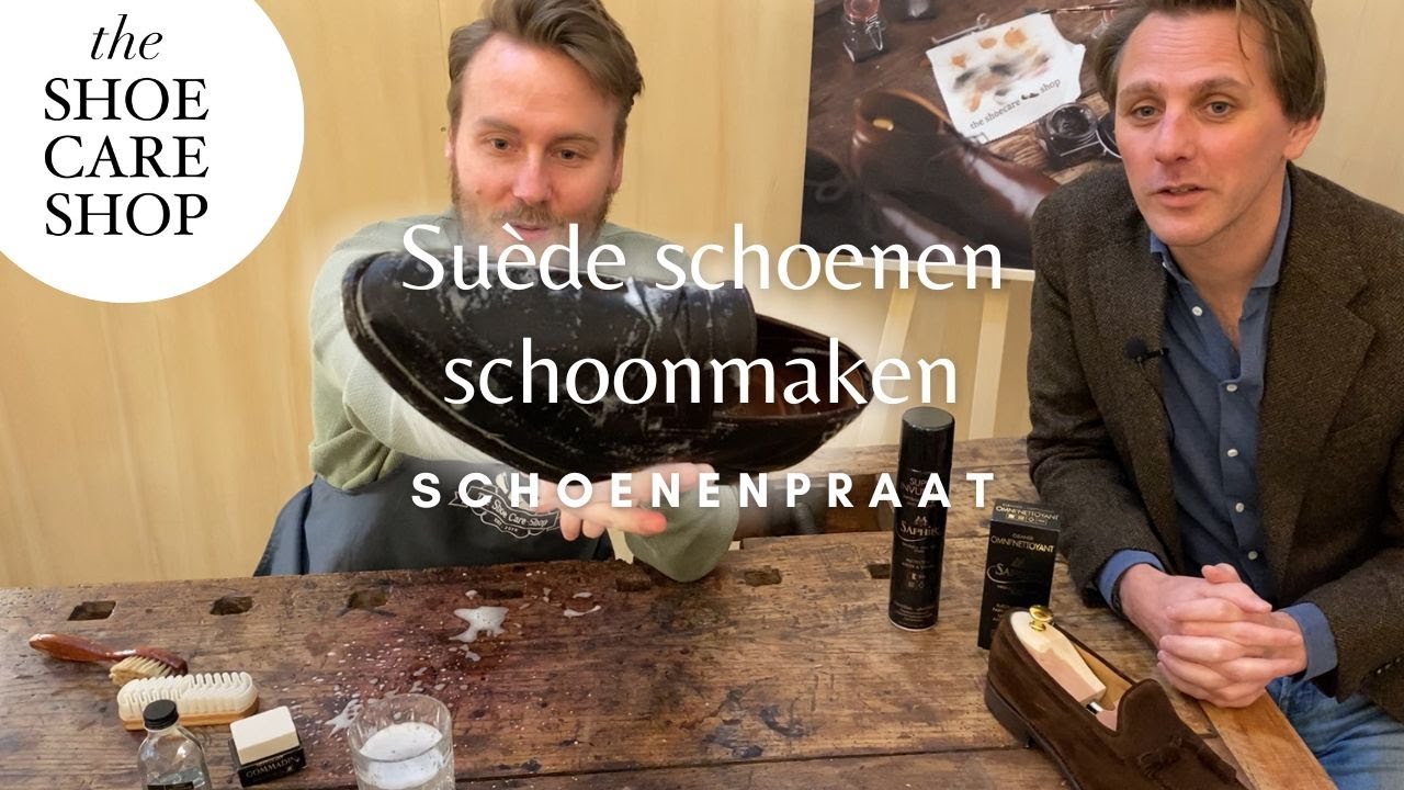 Schoenenpraat: Suède schoenen schoonmaken