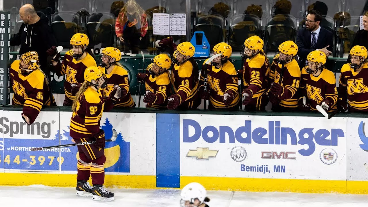 Highlights: #3 Gopher Women's Hockey Picks Up Win at Bemidji State