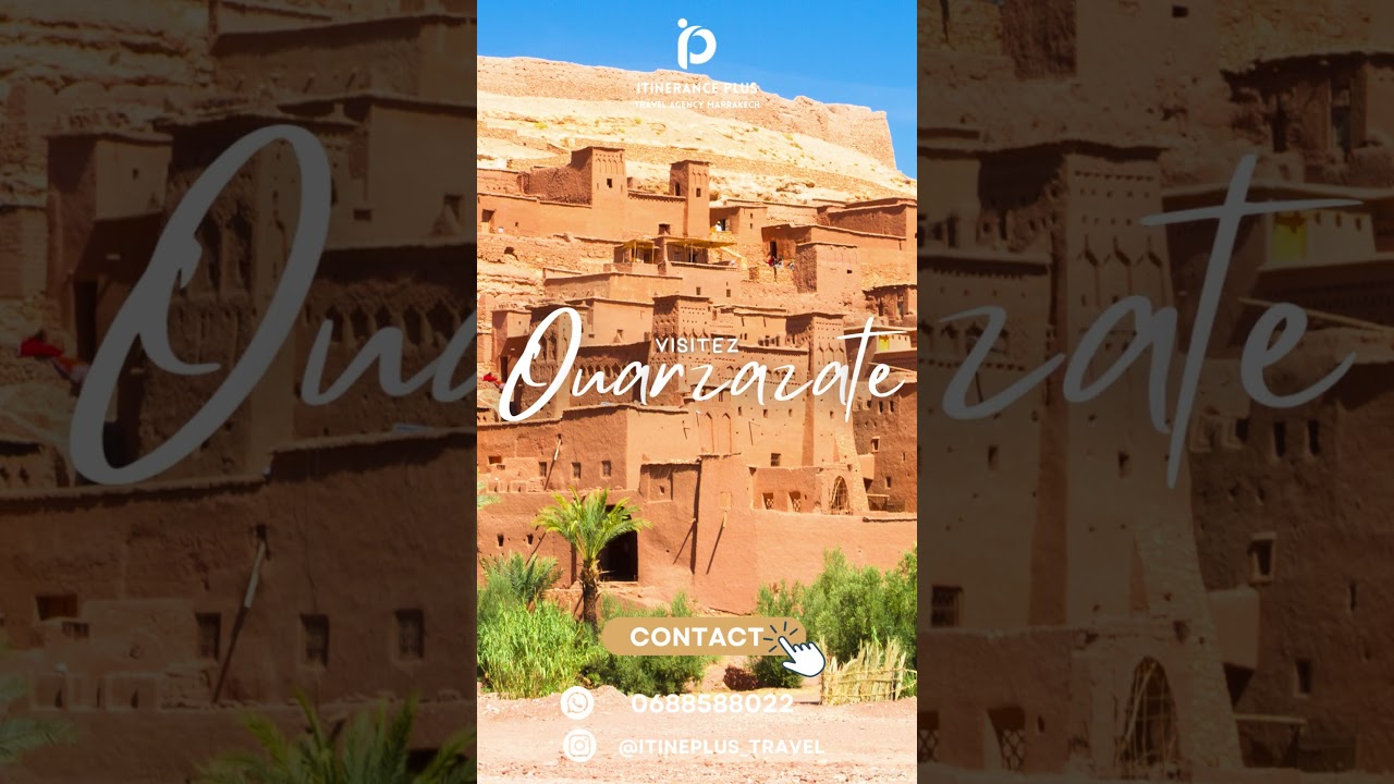 Ouarzazate: 🌄 Explore the gateway to the desert in #Ouarzazate #DesertGateway #CinemaMagic #Morocco