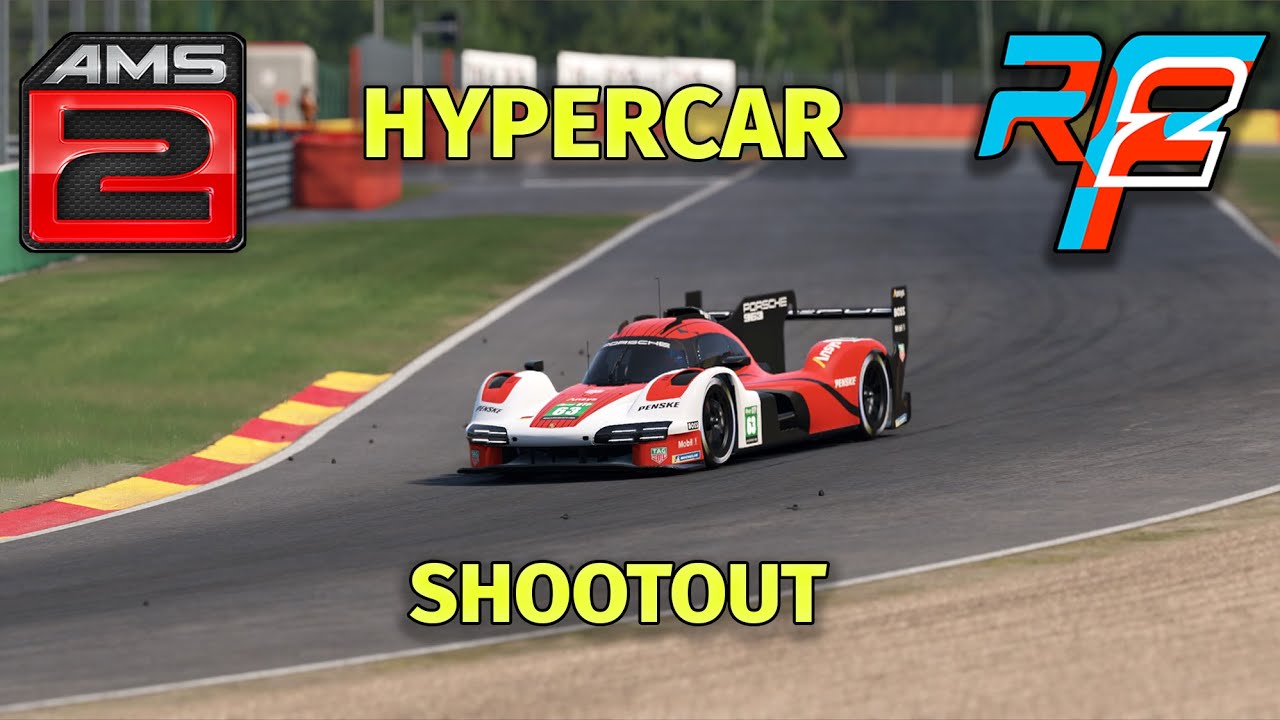 Hypercar Battle! Automobilista 2 vs rFactor 2
