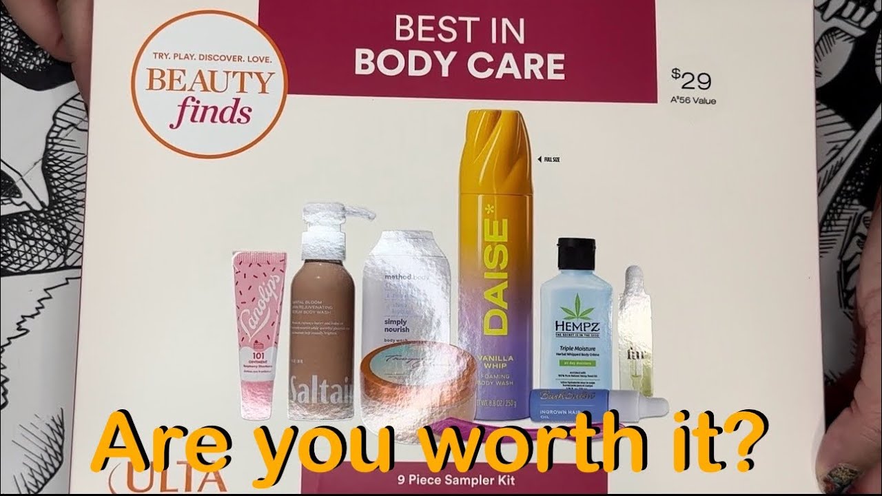 Are you worth it? Ulta beauty finds, best in body care