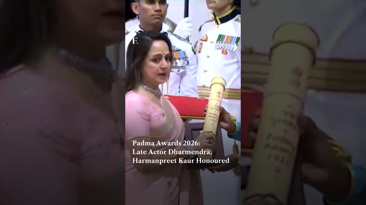 Padma Awards 2026: Dharmendra, Mammootty And Harmanpreet Kaur Honoured | Firstpost News