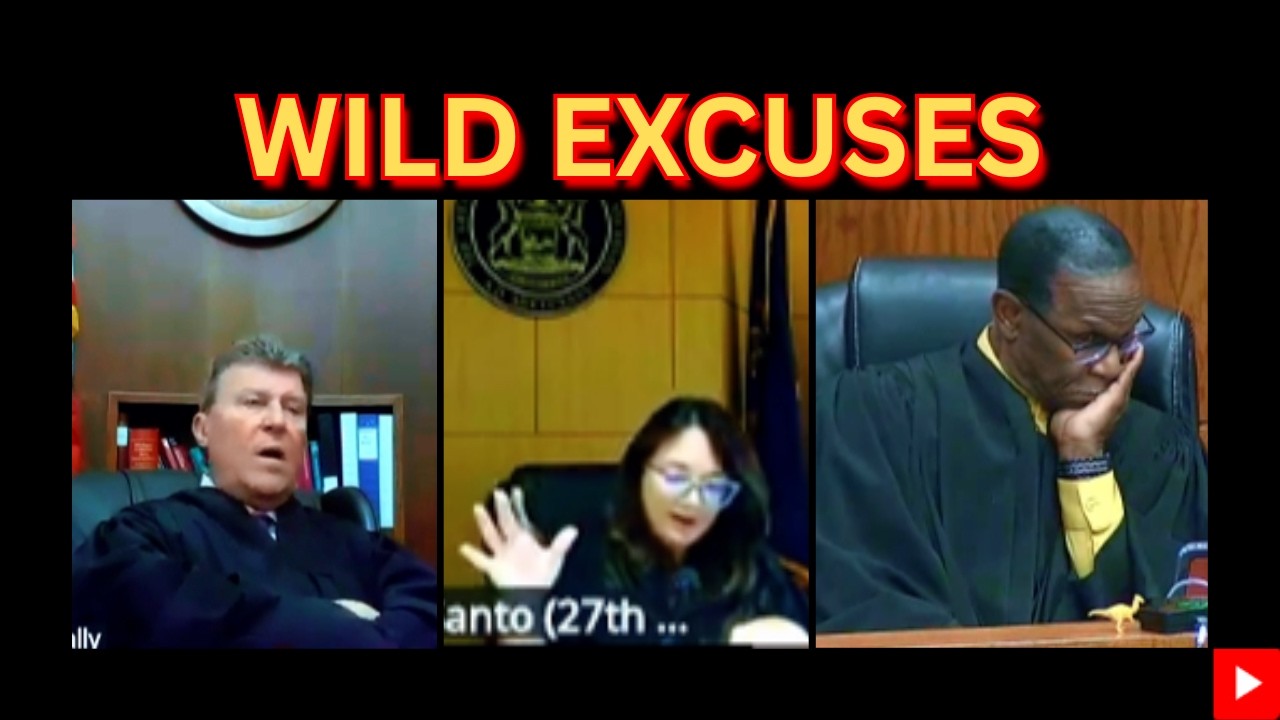Wild Excuses From Rude Litigants in Court