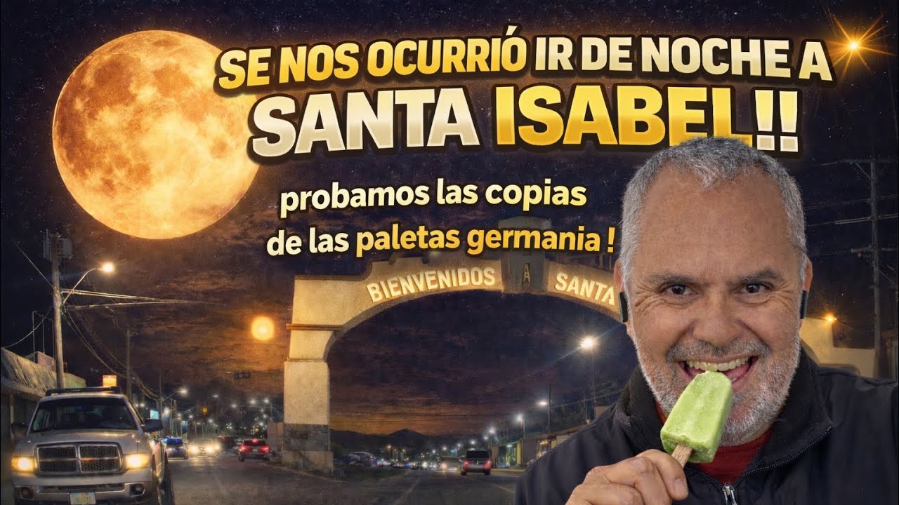 FUIMOS A SANTA ISABEL DE NOCHE ! Muy padre !