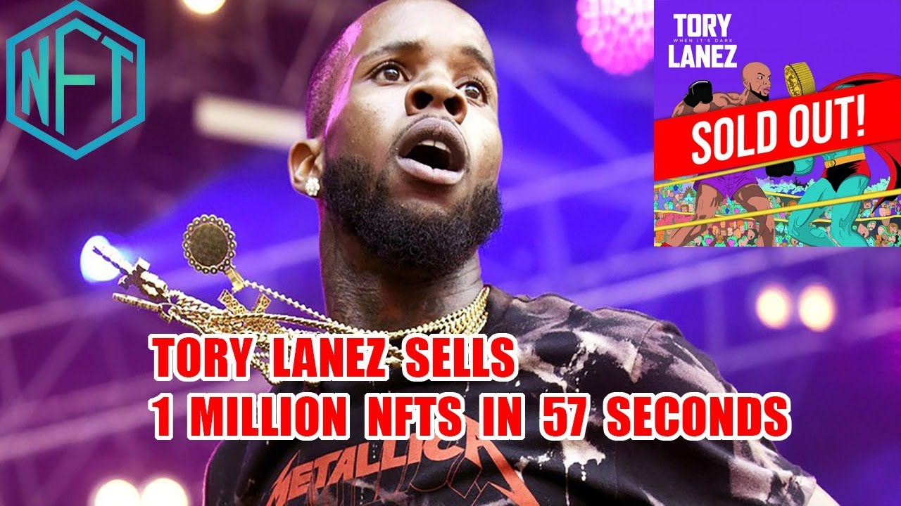 Tory Lanez продал 1 миллион NFT за 57 секунд с помощью криптовалюты