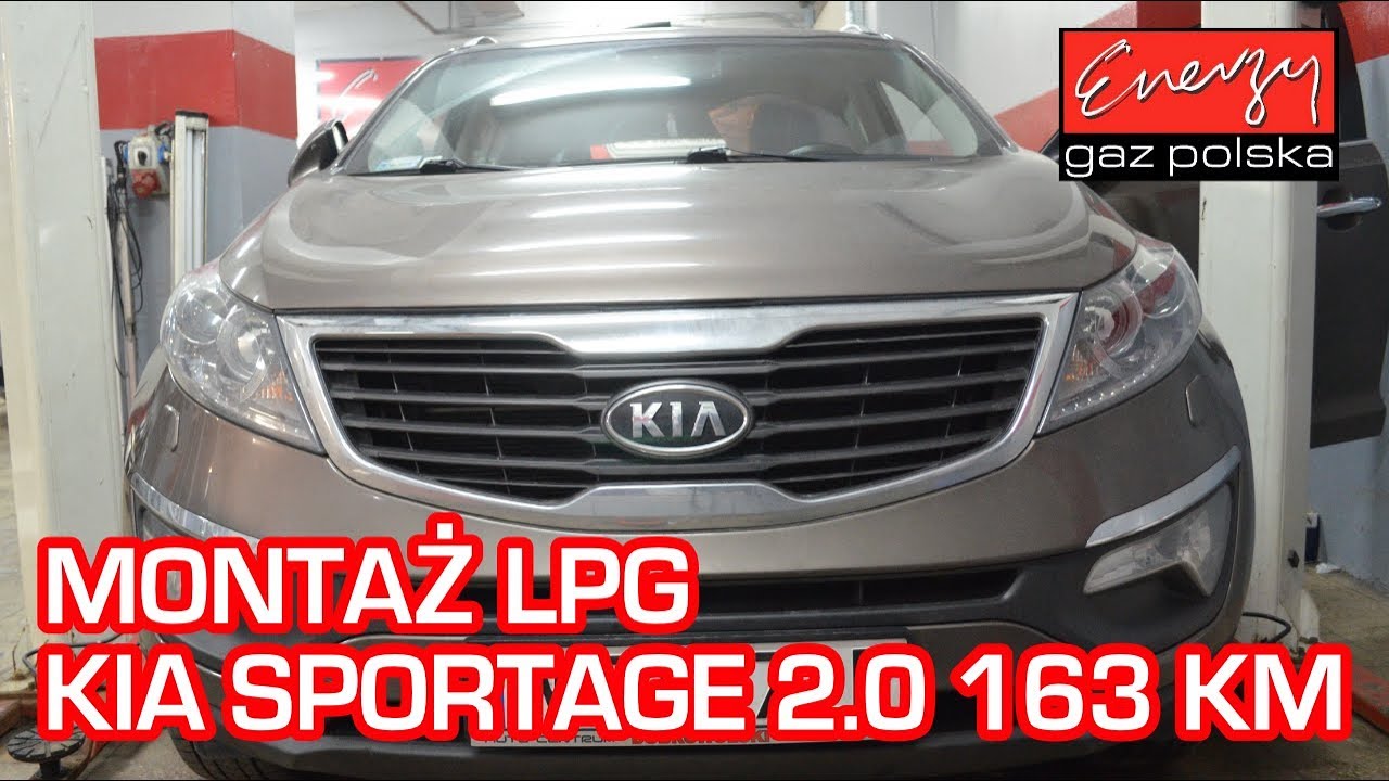 Montaż LPG KIA SPORTAGE 2.0 163KM 2011R r w Energy Gaz Polska na auto gaz BRC