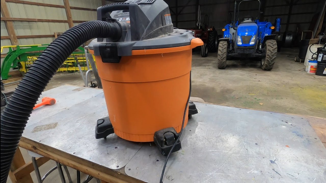 Fixing a rigid shop vac