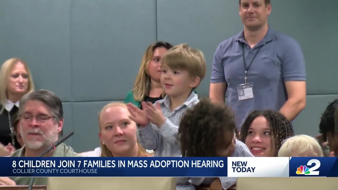 Local children find forever families during mass adoption event