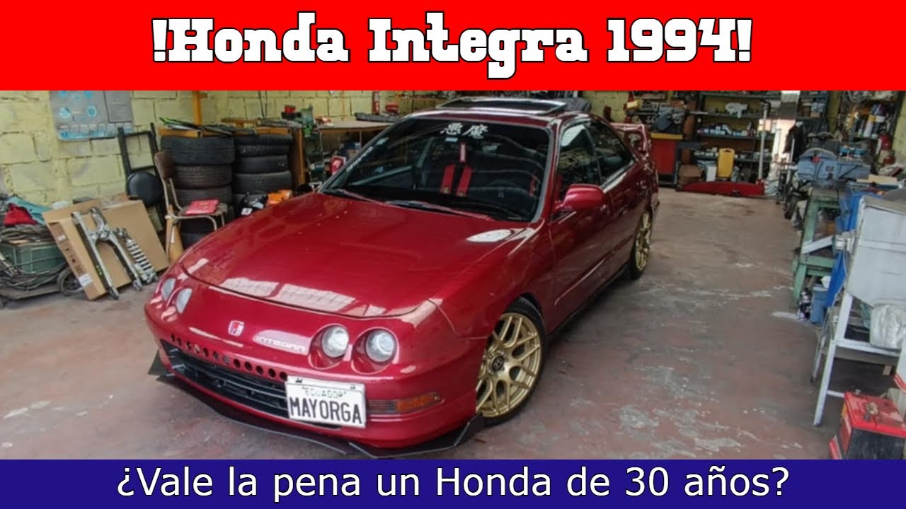 Review Honda Integra 1994!¿Un motor básico? !Que impecable el estado del auto!(Aceite y Alcohol)