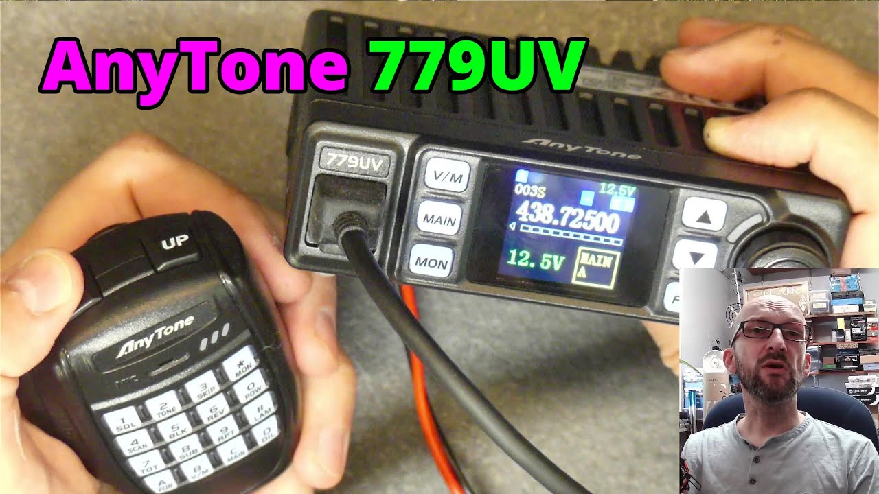 Anytone 779UV - spora moc w małej obudowie