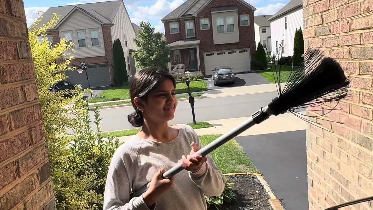 ஆயுத பூஜைக்கு school லீவு 😂cleaning with kids🔥Tamil 🇮🇳family in USA 🇺🇸