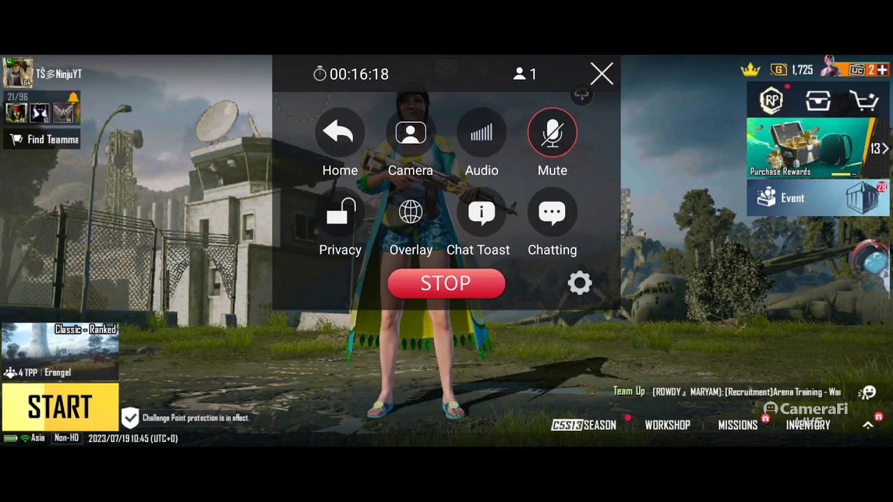 Playing with @sth Ahmad Yt  ?? live with baba   || PUBG mobile