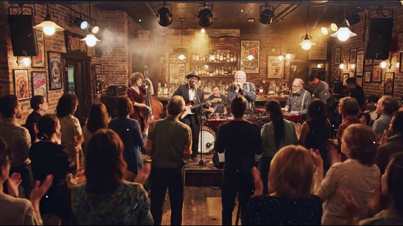 Deep Blues Guitar LIVE 🌙 Slow Blues for Relaxation | Soulful Night Mix 2025