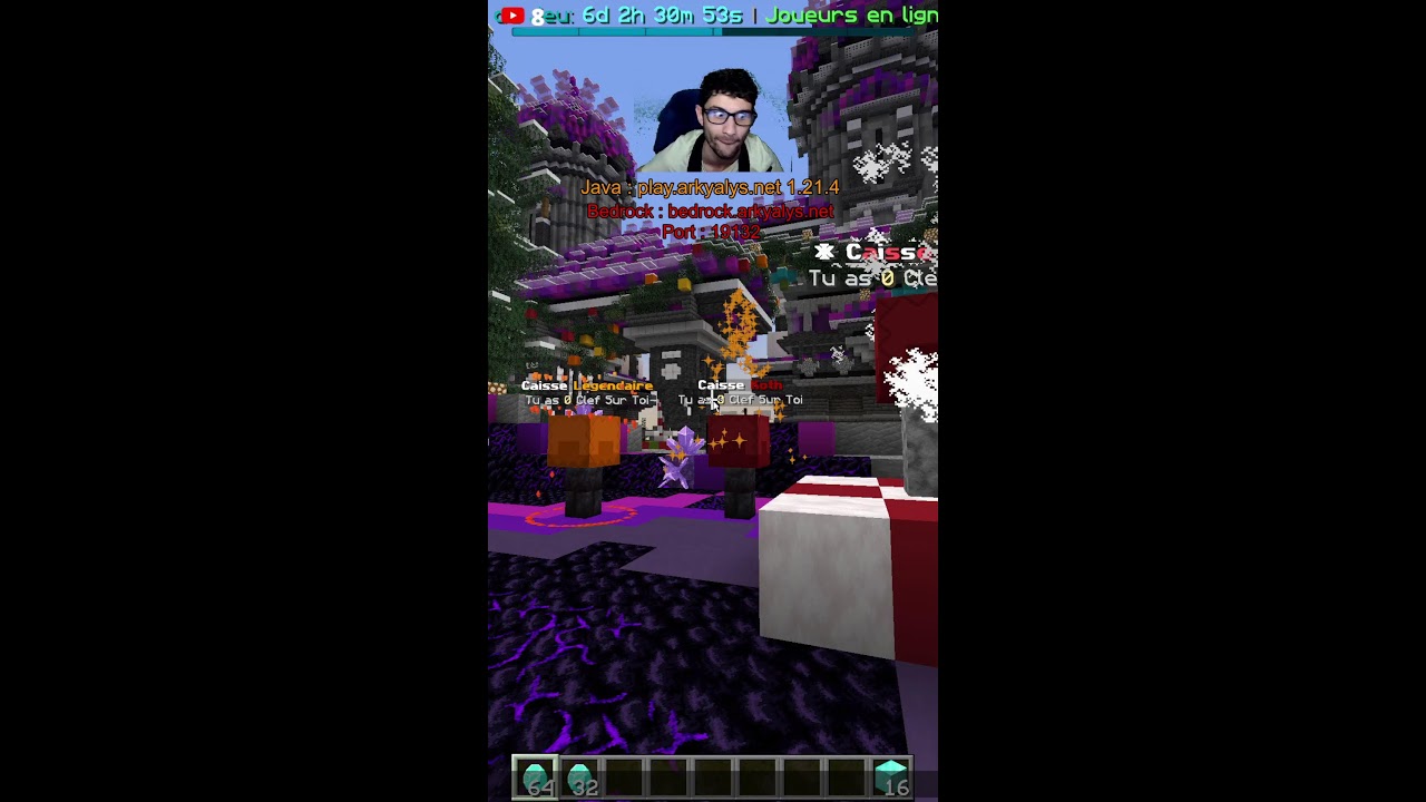EVENT SUR ARKYALYS❄️ Minecraft PvP Faction Farm2Win 🔥