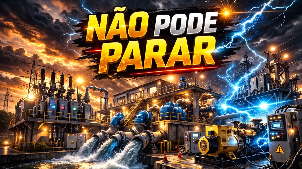 Estudo de Caso Real: Entenda o Projeto Elétrico de uma Elevatória de Esgoto