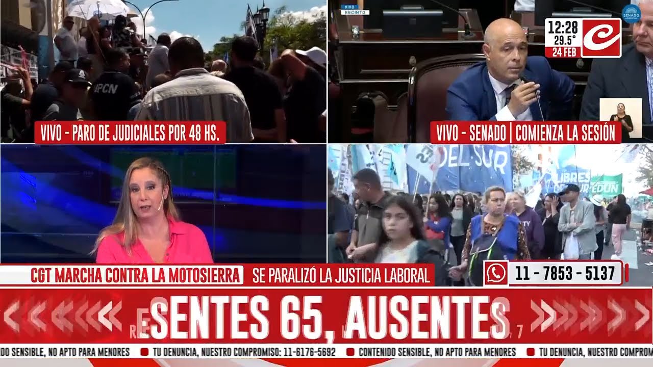 Empez&oacute; la sesi&oacute;n en el Senado con la elecci&oacute;n de autoridades