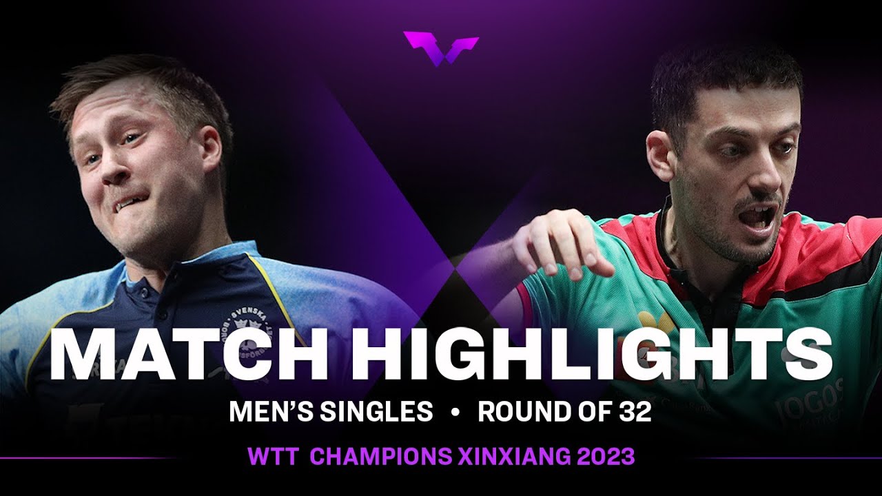 Marcos Freitas vs Mattias Falck | MS R32 | WTT Champions Xinxiang 2023