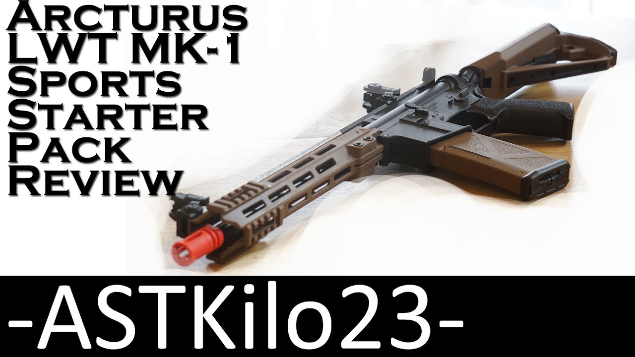 Arcturus LWT MK-1 AEG Sports Starter Pack Review (Black & Tan)