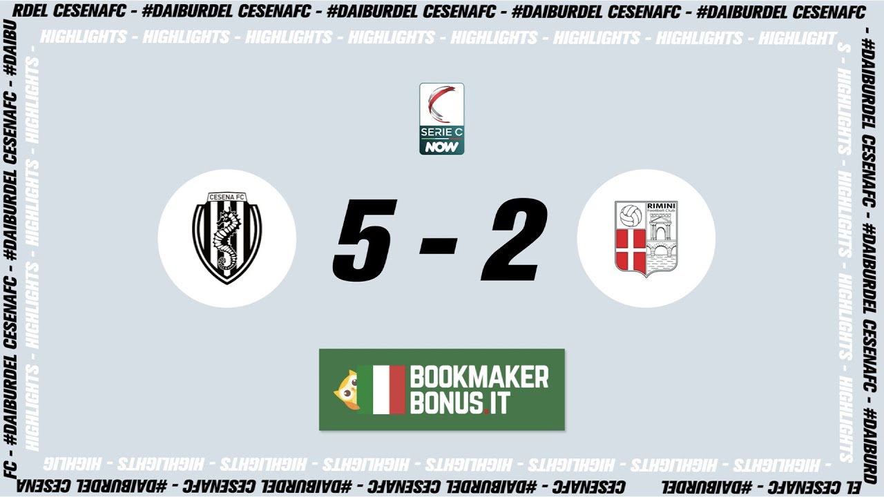 [Giornata 6] Cesena - Rimini: 5-2