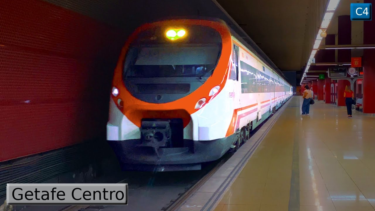 Getafe Centro C4 : Cercan&iacute;as Мадрид ( Renfe Civia )