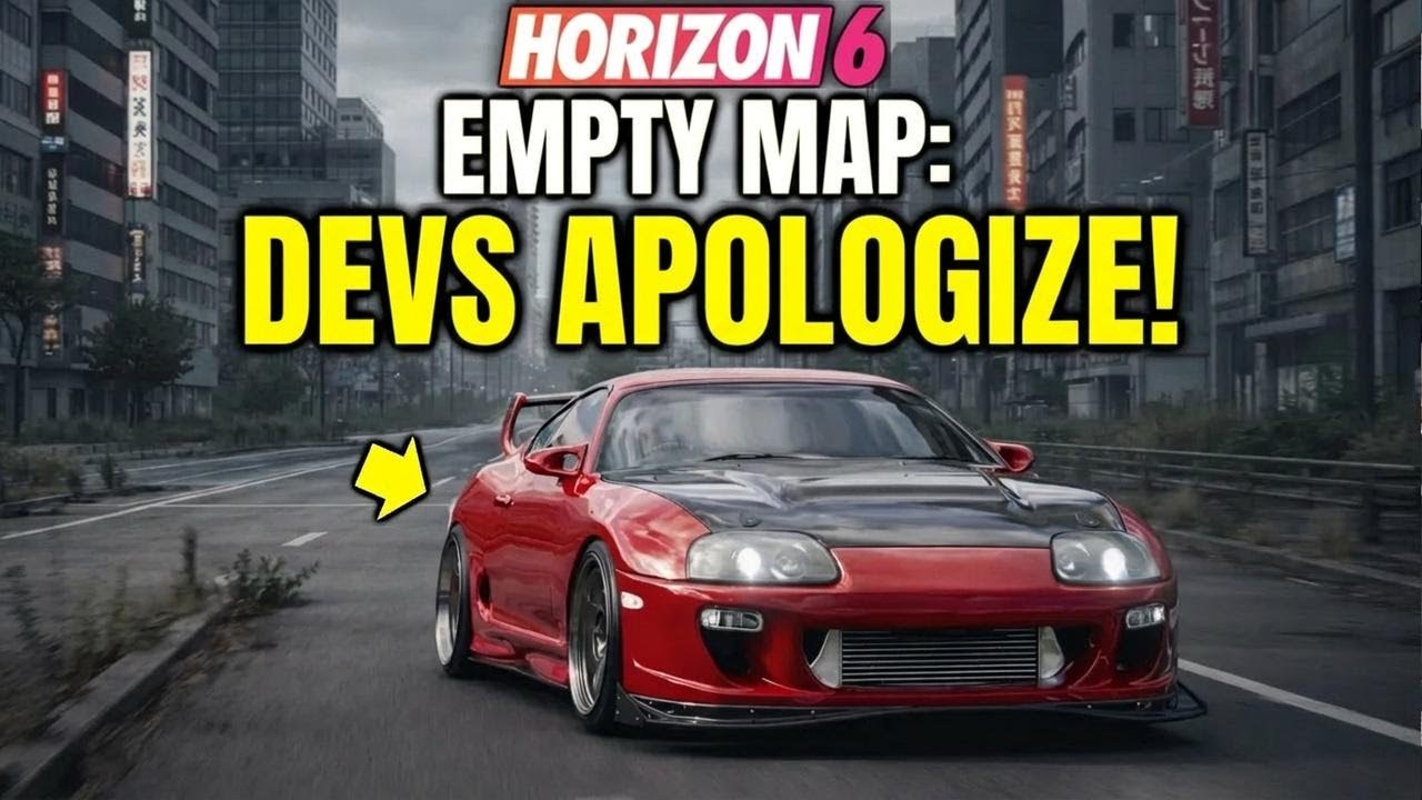 FORZA HORIZON 6: Devs Apologize for the Empty Map (And Everything Else!)