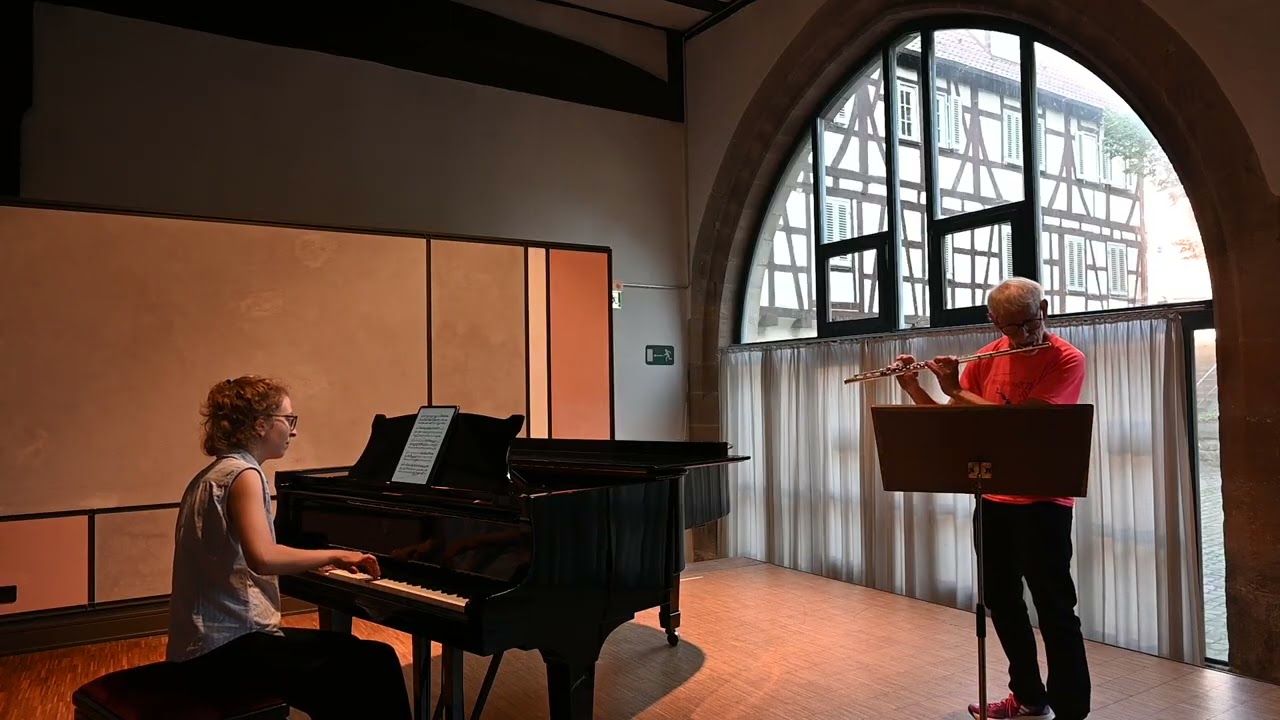 Bach B min. Flute Sonata last mvt. Eylon Wolfarth