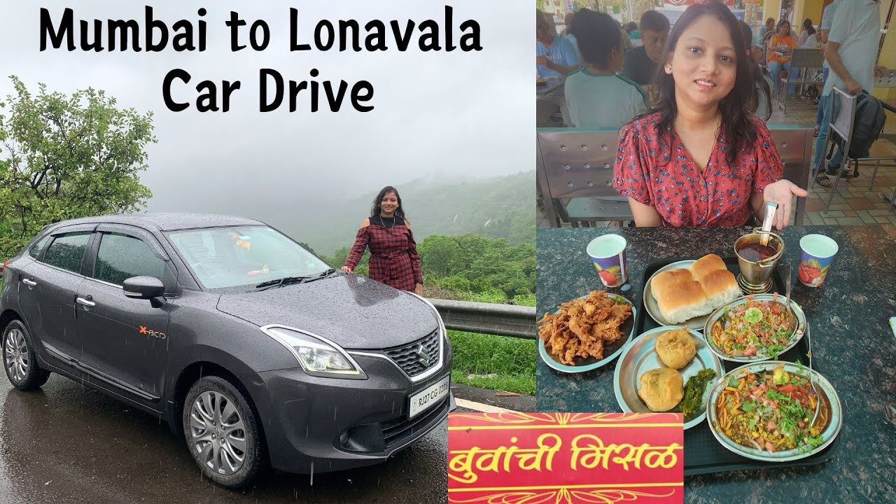 Mumbai to Lonavala Car Drive | Mumbai Pune Expressway | Delicious मिसल पाव, Buvachi Misal, Lonavala