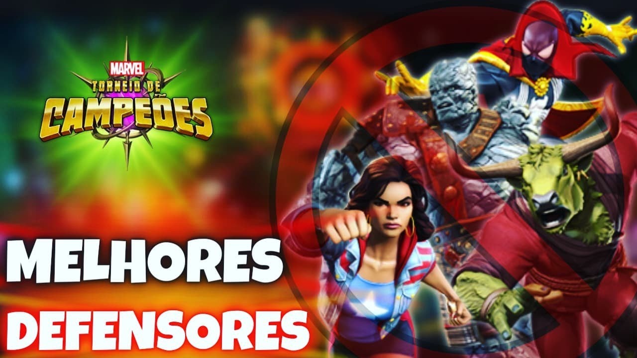 MELHORES DEFENSORES • PARTE 1 • MARVEL TORNEIO DE CAMPEÕES