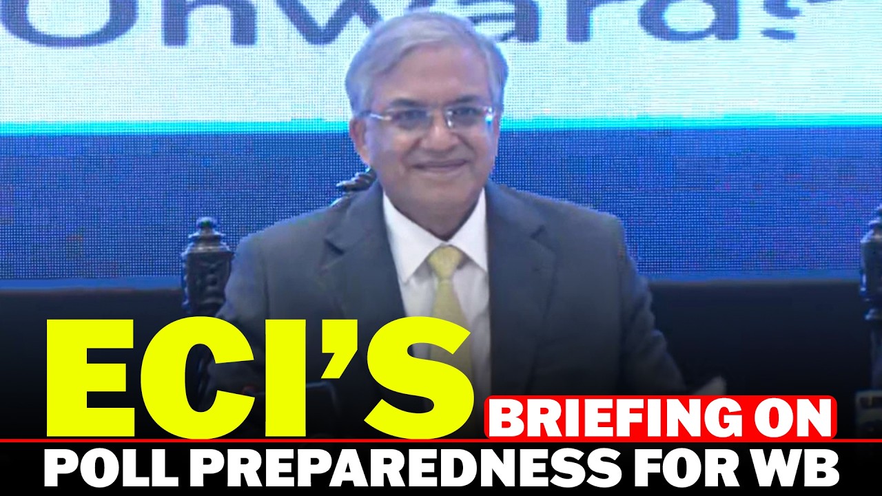 Election Commissions’ briefing on Poll preparedness for upcoming West Bengal assembly polls-2026