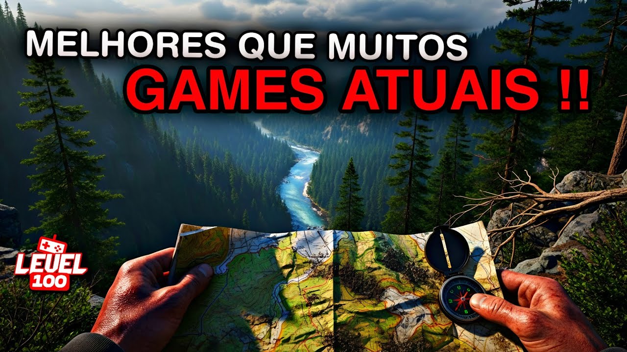 10 Jogos de SOBREVIVÊNCIA ANTIGOS que são MELHORES que muitos GAMES ATUAIS!