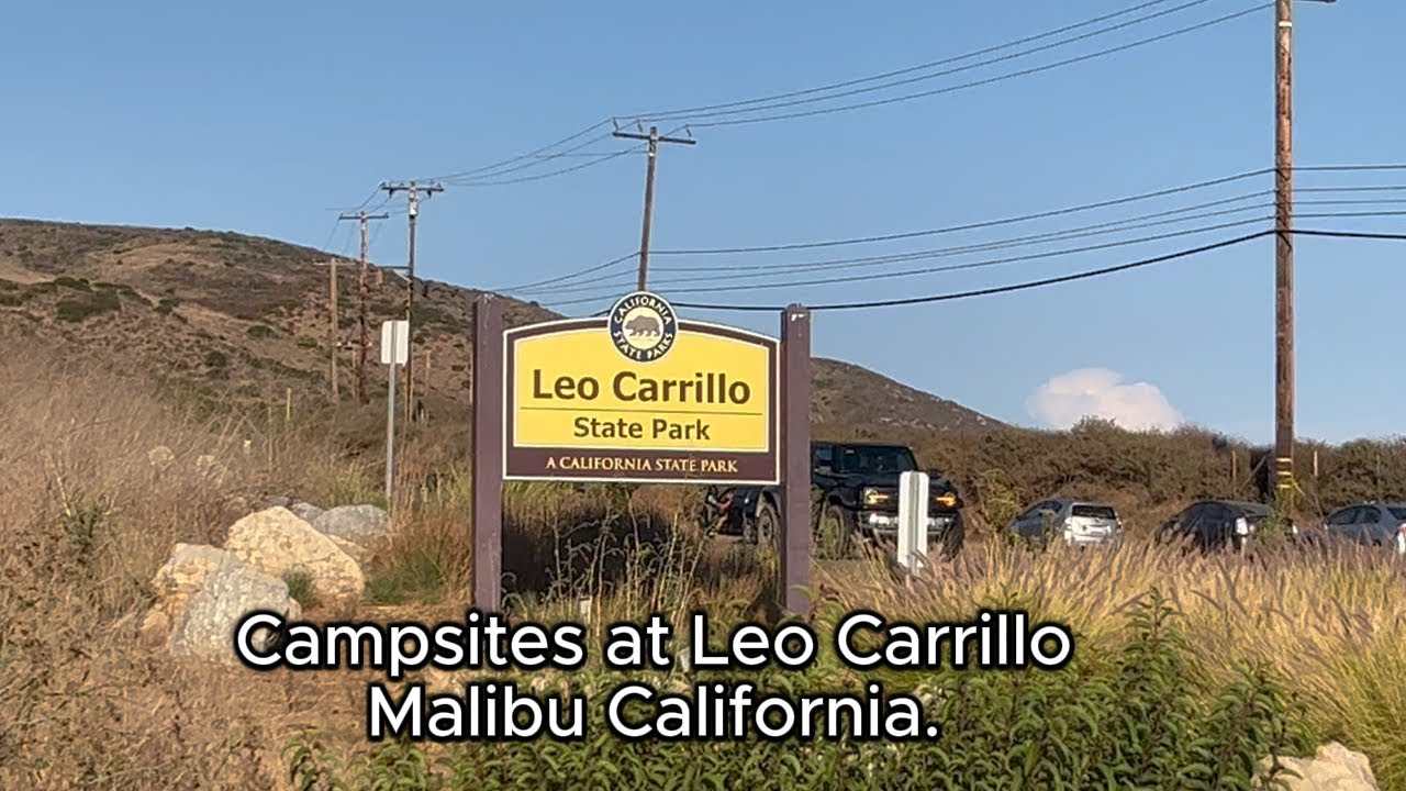 Leo Carrillo State Park Campground.