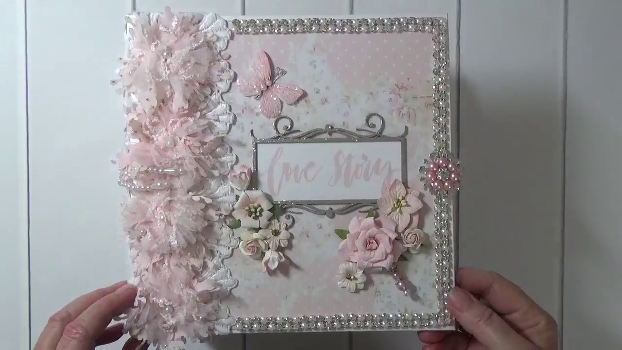 *Sold*  Prima "Love Story" Mini Album By Cheryl's Paper Creations