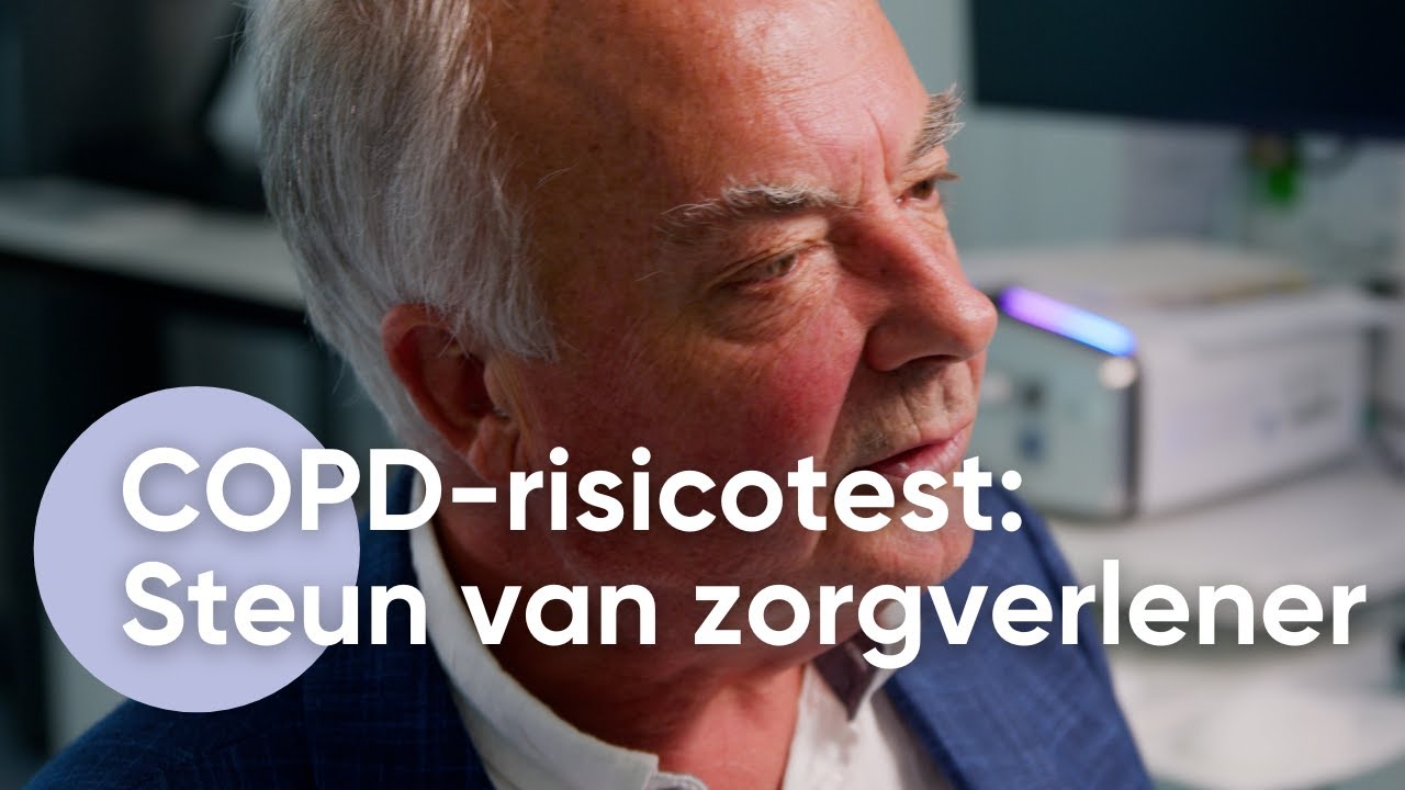 COPD-risicotest: Steun van de zorgverlener