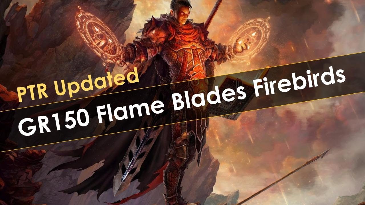Diablo 3 Season 23 PTR Updated GR150 Flame Blades Firebirds Wizard