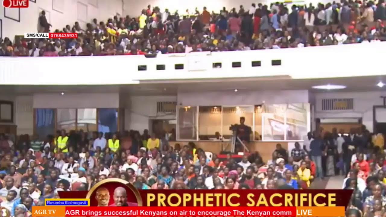 Pastor Ezekiel Odero At Pius Muiru's Maximum Miracle Centre Church