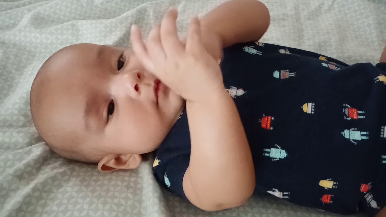 Luke grunting for poops! 9/15/19