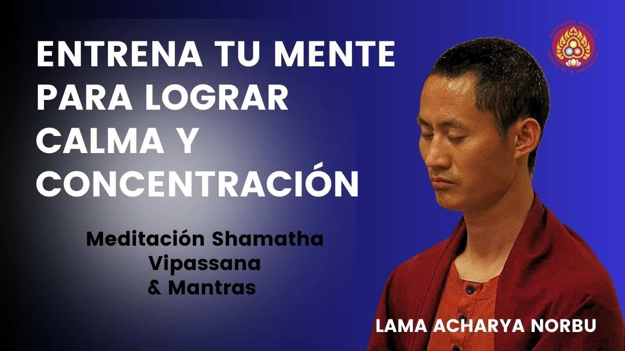 Entrenamiento Mental  SAMATHA, VIPASSANA y MANTRAS |  Lama Acharya Norbu