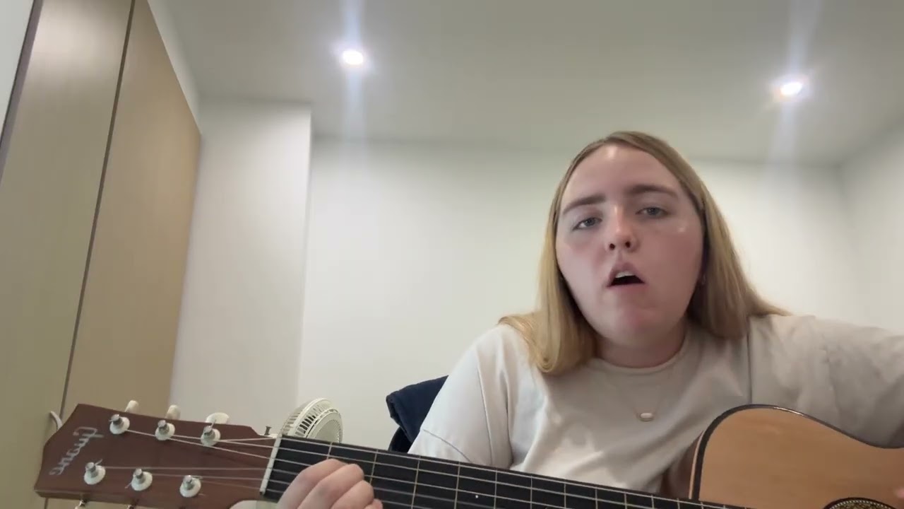 Revelation Song Cover (1st time with guitar)