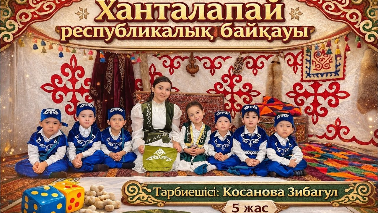 “Ханталапай” республикалық байқауының аудандық кезеңі. “З.Бекарыстанұлы ат.№3 ЖББМ