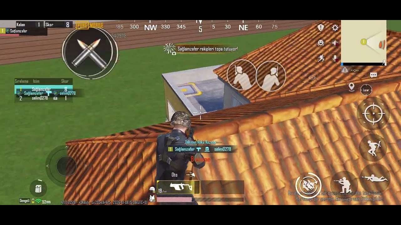 PUBG mobile 3. Gün